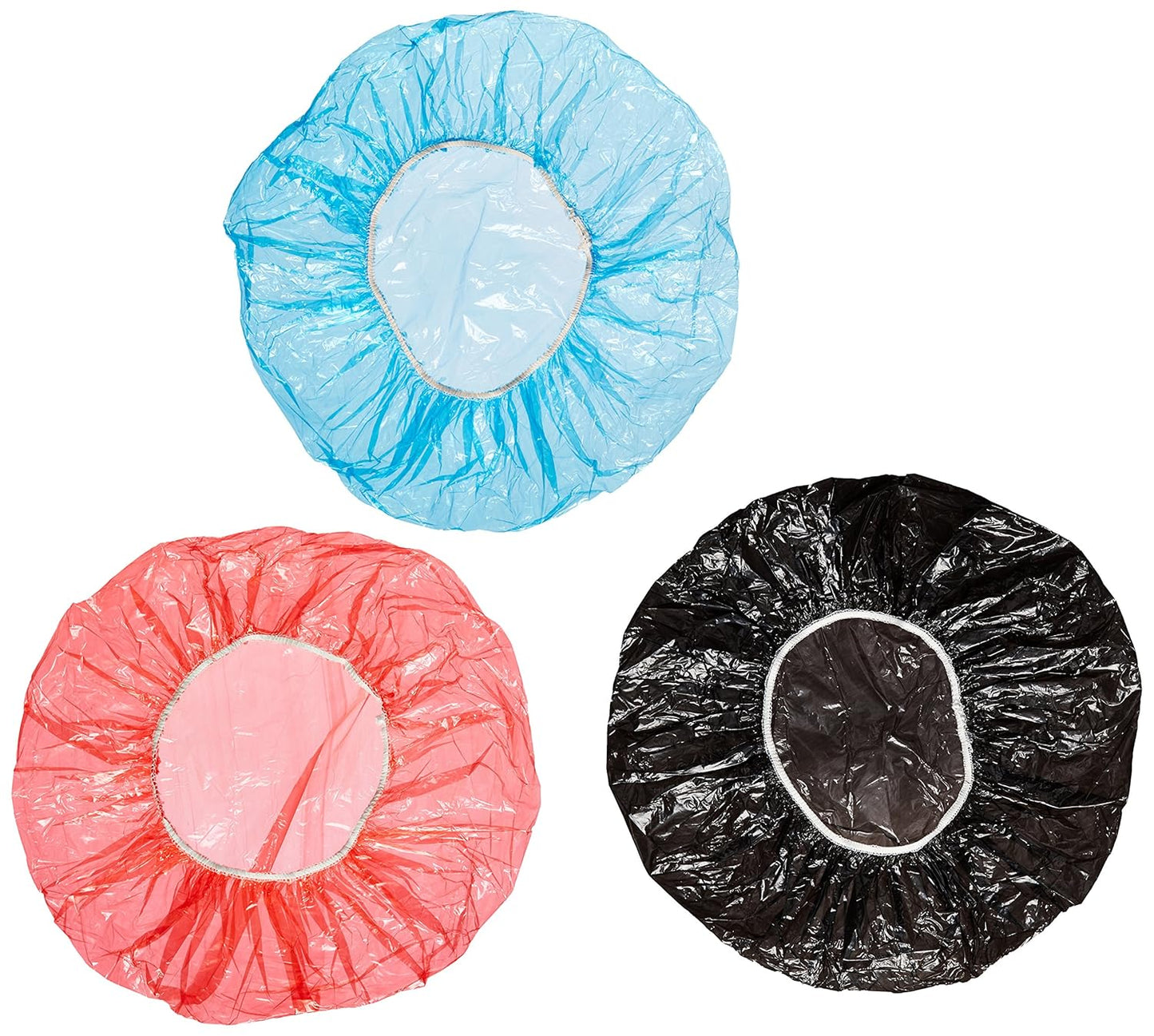 Colored Processing Caps, 30 Count - Red, Blue, and Black