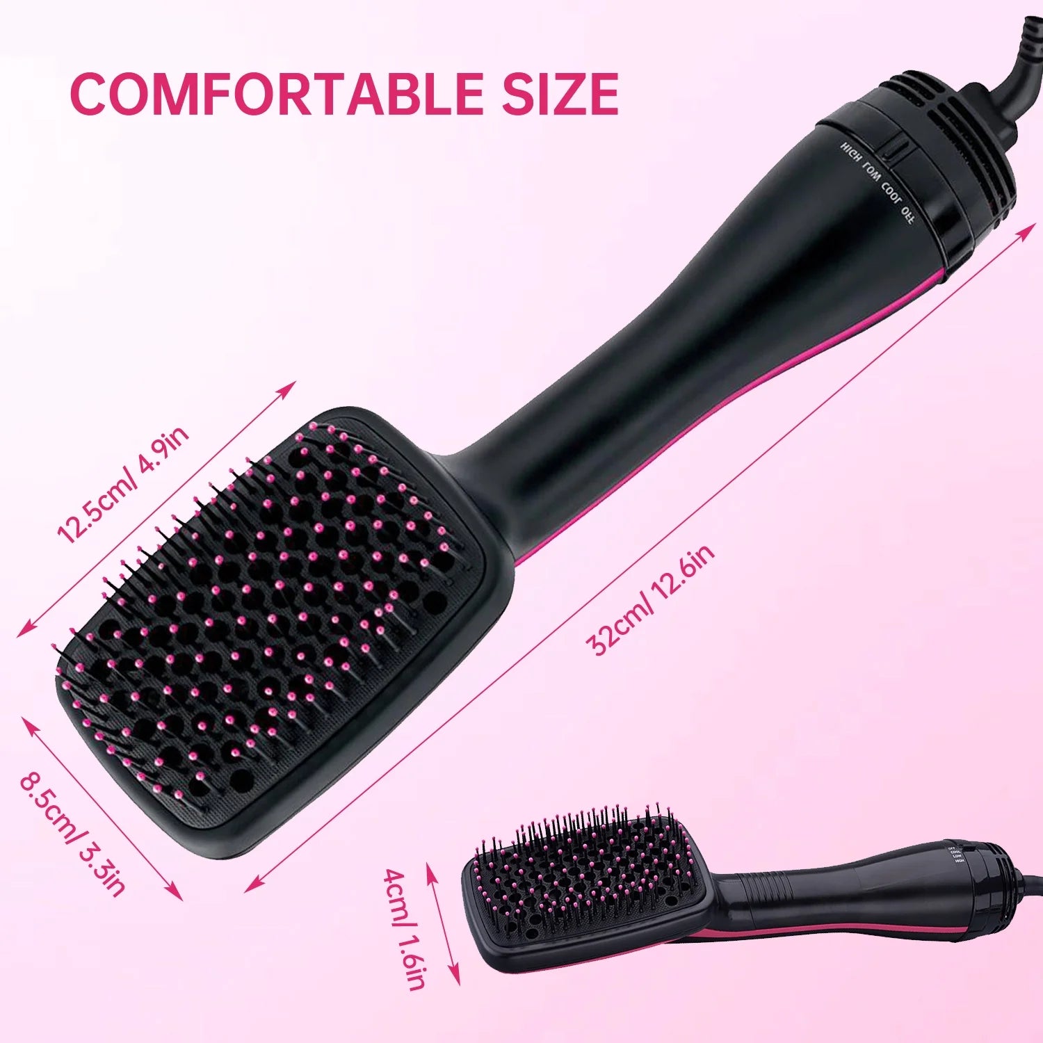 Hair Dryer and Blow Dryer Brush in One, Hair Dryer and Styler Volumizer with Negative Ion, Hair Styler for Smooth, Frizz-Free Results for All Hair Types